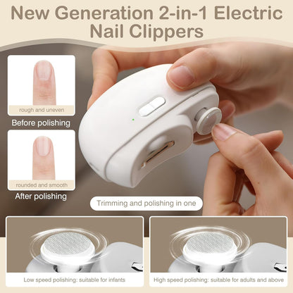 2026 Electric Clipper Nails - Perfect for Babies, Kids & Seniors
