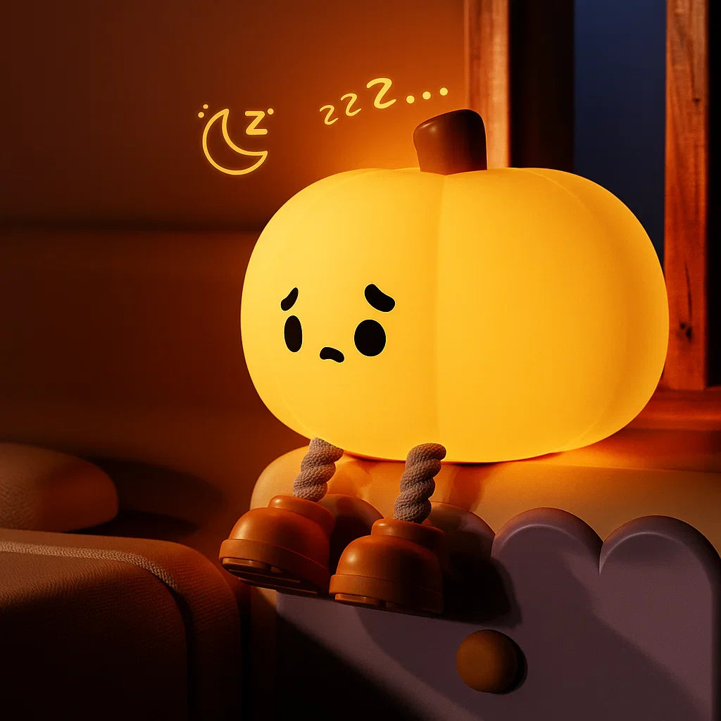 Little Pumpkin Lamp Gift for Kids