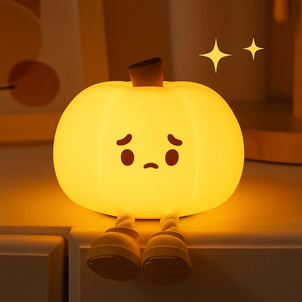 Little Pumpkin Lamp Gift for Kids